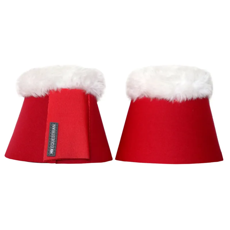 Hy Equestrian Christmas Santa Over Reach Boots